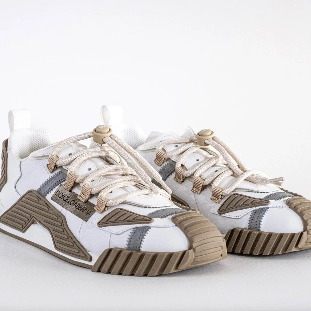 Size EU42.5 | US9.5 - DOLCE & GABBANA Men's NS1 Paneled Sneakers Authentic NEW - Picture 5 of 16